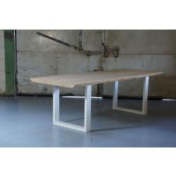 Tischbein U weiß Höhe 72 cm (profil 10 x 4)