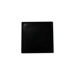 Möbelfuß vierkant schwarz Höhe 15 cm