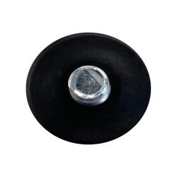 Stellfuß  rund schwarz  Durchmesser 3 cm (M10)