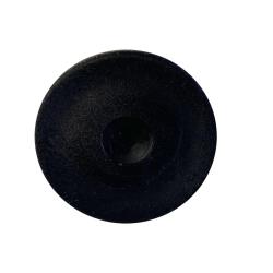 Stellfuß  rund schwarz  Durchmesser 3 cm (M10)