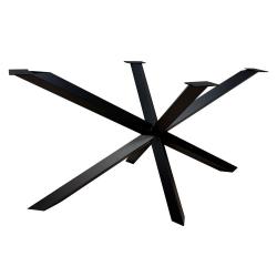 Tischbein matrix schwarz Höhe 72 cm