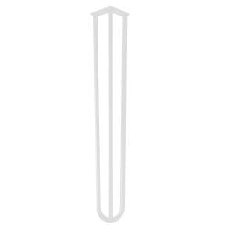 Tischbein hairpin weiß Höhe 71 cm